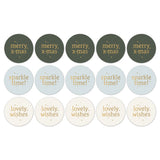 Xmas '24 Stickers - Green 12 st