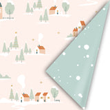 X-mas - Voordeelset Nostalgie - 5 cadeaurollen 50 x 300 cm