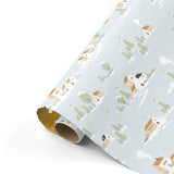 X-mas - Voordeelset Green - 5 cadeaurollen 50 x 300 cm