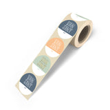 Stickers - Colorful Sint Rond - 12 st