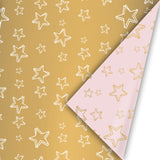 X-mas - Voordeelset Glamour - 5 cadeaurollen 50 x 300 cm