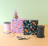 Ballet Pink - harlequin beige cadeaupapier 70 x 300 cm