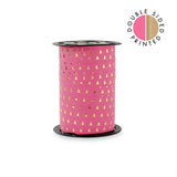 Paporlene - Tree Pink/Gold Kerst Lint 10 mm