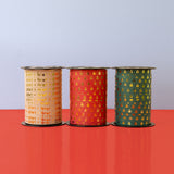 Sint Lint - Paporlene - Mijter - Red - Beige 10 mm