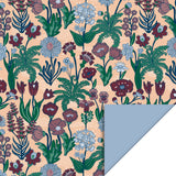 Vlakke zak M - Flowers Vintage - 12 x 19 cm - 5 st