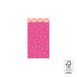 Vlakke zak S - Small Hearts - 7 x 13 cm - 5 st