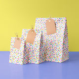 Blokbodemzak L - Small Confetti - 27 x 15 x 34 cm - 2 st