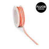 Katoen - Texture Fluor Edge Orange lint 6 mm