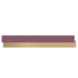 Paporlene - Uni Beet Red/Gold Lint 10 mm