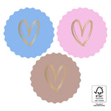 Goudfolie - Heart Gold - Lovely 12 st