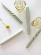 Dinerkaars Twisted - Olive 2 st