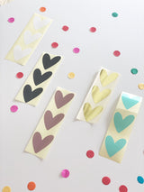 Hart - Mint Stickers Hart 10 st