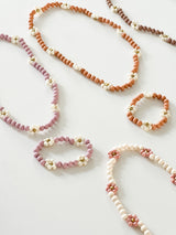 Kids Ketting + Armband Bloemen - cadeautje