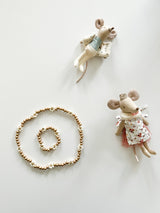 Kids Ketting + Armband Bloemen - cadeautje
