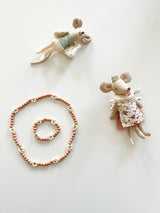 Kids Ketting + Armband Bloemen - cadeautje