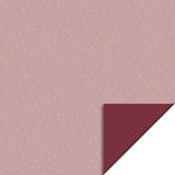 Vlakke zal L - Goudfolie Hartjes/Beet Red - Inpakzak 17 x 25 cm
