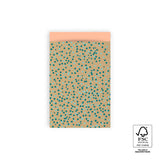 Vlakke zak M - Dots 12 x 19 cm - 5 st