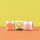 Goudfolie - Happy Stickers Rond 12 st