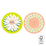 Goudfolie - Daisy Gold - Orange/Yellow - 10 st