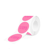Liefs Rond Stickers 10 st