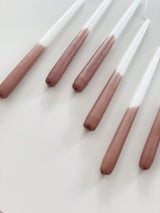 Tweelingkaars Dip Dye - Brick Kaars Brick