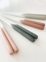 Tweelingkaars Dip Dye - Brick Kaars Brick